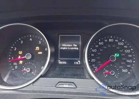 2019 Volkswagen Tiguan 2.0T Se/2.0T Sel/2.0T Sel R-Line/2.0T Sel R-Line Black from USA, damaged, VIN 3VV2B7AX5KM157595